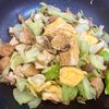 かなてぃの作ってみた!投稿(残った材料で♪厚揚げとキャベツと卵のオイスターソース炒め)