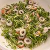 コスパ最強♩豆苗ちくわ炒飯の工程2