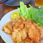 鶏むね肉の薄切り揚げ