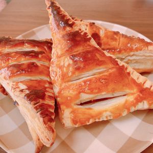 甘味好きのたぬきの作ってみた!投稿(レンジで簡単♡ペロリといけちゃう『絶品アップルパイ』)