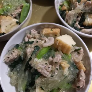 852468の作ってみた!投稿(豚バラと小松菜の中華風春雨煮【#作り置き#水戻し不要】)