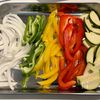 フライパンで簡単！夏野菜の彩りチャプチェの下準備