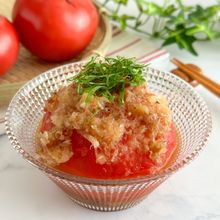 【みぞれトマト】じゅわっと旨味あふれる