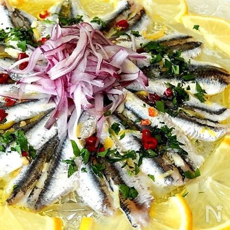 レモンたっぷり カタクチイワシのマリネ By 曽布川優子 レシピサイト Nadia ナディア プロの料理家のおいしいレシピ