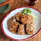 さっぱり香る！ゆかりと大葉の【鶏つくね】