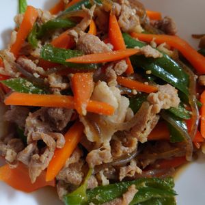 1315327の作ってみた!投稿(豚こまと糸こんのチンジャオロース【#下味冷凍#重ねて放置】)
