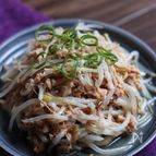 3分チンするだけ！冷めても美味しい【もやしのツナ胡麻ナムル】