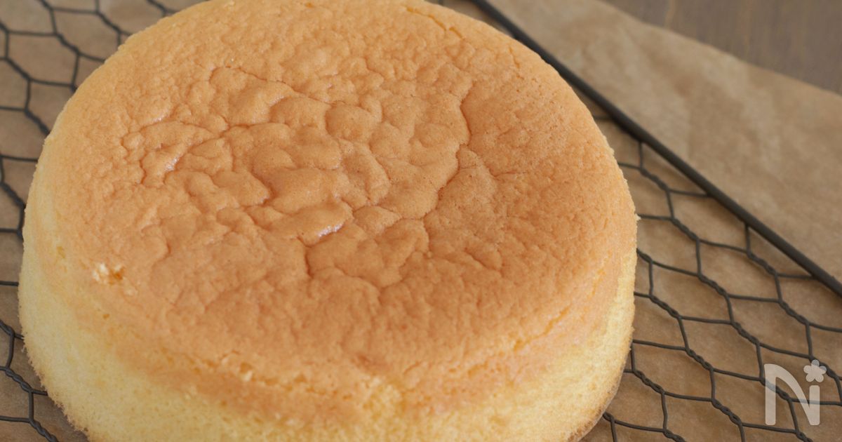 米粉だから振る必要なし フワフワ スポンジケーキ By 中村りえ レシピサイト Nadia ナディア プロの料理家のおいしいレシピ