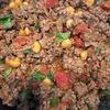 マルジーの作ってみた!投稿(お豆とひき肉の簡単コクうまトマト煮【10分で満足ご飯】)