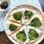 ながいも大葉チーズチヂミ