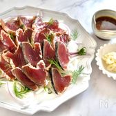 こどもの日のメニューに【鰹のタタキサラダ】