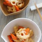 れんこんとにんじんのさっぱり煮