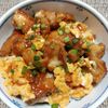 よっこの作ってみた!投稿(子供が爆食いする！激うま♡︎焼き鳥たま丼)