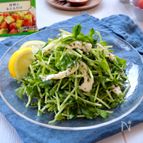 パパッと3分！豆苗とチーズのレモンペッパー和え