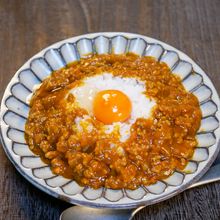 キーマカレー風普通のカレー