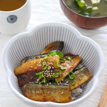 【甘辛味のさんまの蒲焼き丼】頭が良くなるDHAが豊富！