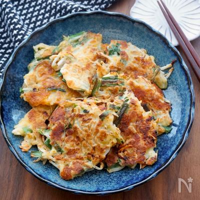 節約でも大満足!もやしチヂミ