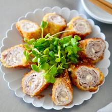 【大満足!】しっとり豚肉のミルフィーユチーズカツ