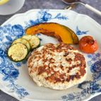 爽やかな香り♪ハーブ入り豆腐ハンバーグ