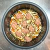 【納豆と鶏だんごの炊き込みご飯】高タンパク低脂肪！の工程5