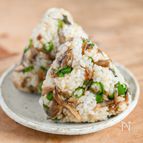 手軽でおいしい！まいたけのみそおにぎり