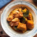 ほっこり味しみ！鶏肉とかぼちゃの含め煮