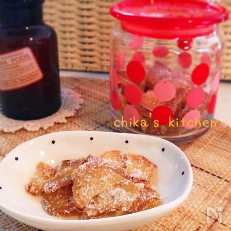 甘辛いけど体ポカポカ 残った煮出し生姜で生姜の砂糖漬け By ちゃんちー レシピサイト Nadia ナディア プロの料理家のおいしいレシピ