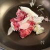 【濃厚肉味噌パスタ】反則級のコクと旨味の工程1