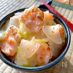 お出汁を味わう〝ぷりぷり海老と大根のだしあんかけ丼〟