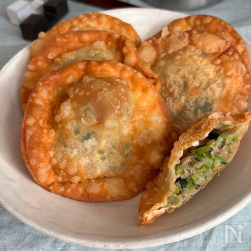 小松菜たっぷりジャンボ餃子🥟