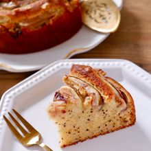 しっとりふんわり【いちじくと紅茶の米粉ケーキ】バター小麦なし