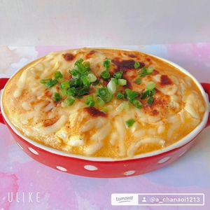 あーちゃん·͜· ♡の作ってみた!投稿(【明太マヨの長いもグラタン】チーズとろ〜りが旨い！)