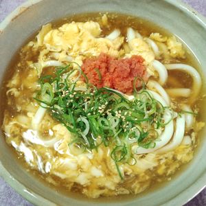 M＊Pの作ってみた!投稿(簡単美味しい！明太かき玉うどん【生姜入りで体温まる◎】)