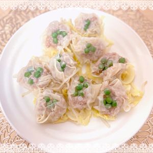 にゃ〜むずの作ってみた!投稿(レンジで簡単☆しっとり本格シュウマイ)