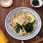 【お揚げじゃない】高野豆腐の冷やしきつねうどん
