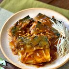 短時間の煮込みで仕上げる【ふんわりさばのみそ煮】
