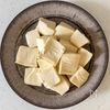 豆腐とオクラのサラダ 即席なめたけドレッシングがけの工程3