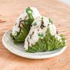 シンプルがおいしい!オクラと塩こんぶのおにぎり