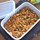 【腸活作り置き】ポリポリ納豆キムチそぼろ