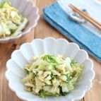 火を使わず♪簡単和総菜◎キャベツと青じそのすりごま和え