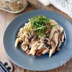 【電子レンジで簡単★】無限さっぱり梅きのこ