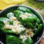 レンジで3分《丸ごと♡ねぎ塩にんにくピーマン》激うま