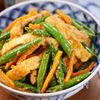 ヘルシー和食の惣菜♪いんげんと油揚げのごま味噌バター和え🥰