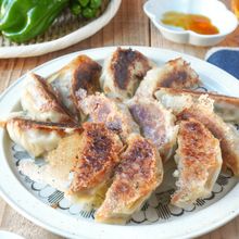 野菜1つで！＼ピーマン焼餃子／