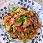 ラクうまおかず♩豚バラ肉となすのしょうが焼き