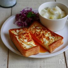 いつものパンが大変身！「食パン」で作る朝食＆ランチ