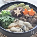 牡蠣の味噌鍋