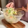 【切ってあえるだけで絶品！】春野菜で作る和風コールスローの工程4