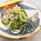 ゴーヤとみょうがのしらすポン酢和え