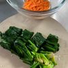調味料2つ！【ほうれん草の白和え】の工程2